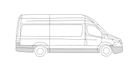 Rysunki wymiarowe pojazdów – rysunek techniczny (katalog Fiamma, s. 10)