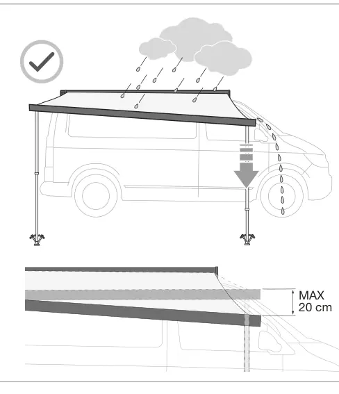 F43van – rysunek techniczny (katalog Fiamma, s. 61)