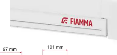 F45eagle – rysunek techniczny (katalog Fiamma, s. 64)