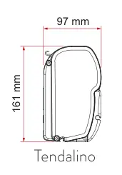 F45eagle – rysunek techniczny (katalog Fiamma, s. 64)