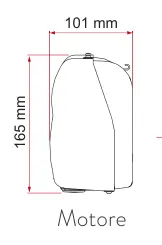 F45eagle – rysunek techniczny (katalog Fiamma, s. 64)