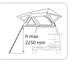 Opcje – rysunek techniczny (katalog Fiamma, s. 155)