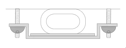 Namiot dachowy – Moonlight Tent (s. 154–155) – rysunek techniczny (katalog Fiamma, s. 155)