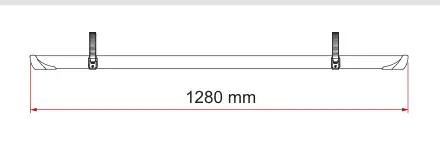 Carry-Bike Pro / Pro C (Pro Series) – rysunek techniczny (katalog Fiamma, s. 173)