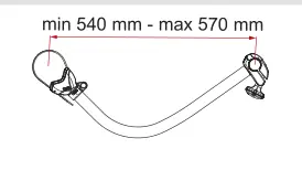 Carry-Bike Lift 77 / Motor Lift 77 – rysunek techniczny (katalog Fiamma, s. 177)