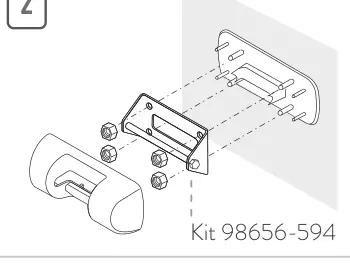 Carry-Bike Pro Hymer - Dethleffs – rysunek techniczny (katalog Fiamma, s. 178)