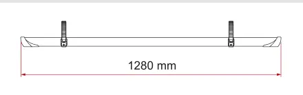 Carry-Bike – Kamper (s. 172–183) – rysunek techniczny (katalog Fiamma, s. 181)