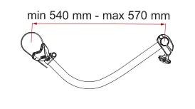 Carry-Bike – Kamper (s. 172–183) – rysunek techniczny (katalog Fiamma, s. 181)
