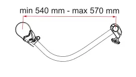 Carry-Bike – Zabudowy furgonów i kampervany (s. 192–218) – rysunek techniczny (katalog Fiamma, s. 203)