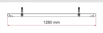 Carry-Bike – Zabudowy furgonów i kampervany (s. 192–218) – rysunek techniczny (katalog Fiamma, s. 210)