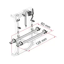 Carry-Bike Frame – rysunek techniczny (katalog Fiamma, s. 214)