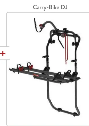 Carry-Bike DJ – rysunek techniczny (katalog Fiamma, s. 216)