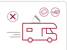 Użytkowanie i konserwacja – rysunek techniczny (katalog Fiamma, s. 240)