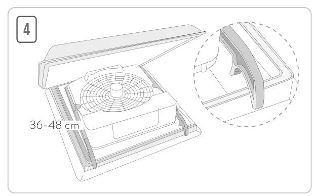 Turbo-Kit – rysunek techniczny (katalog Fiamma, s. 243)