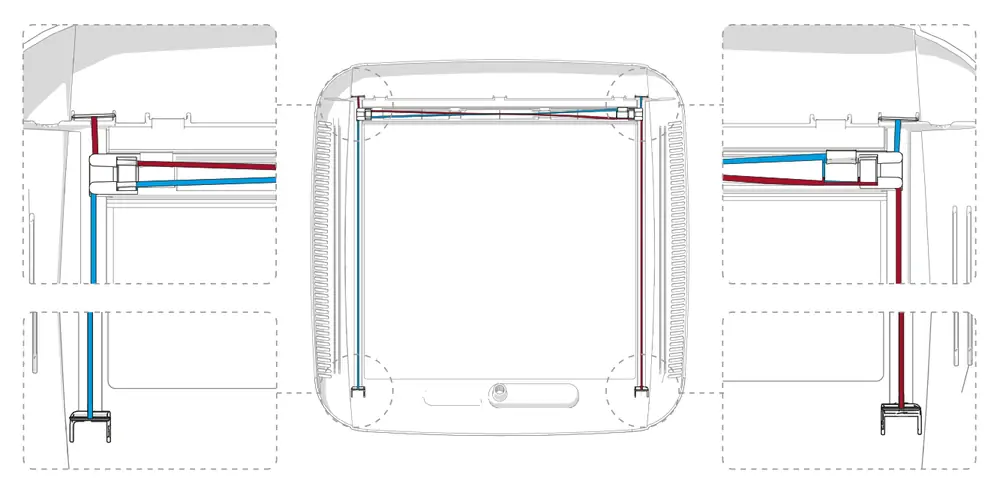 Vent F Pro – rysunek techniczny (katalog Fiamma, s. 246)