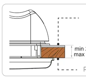Vent 28 F – rysunek techniczny (katalog Fiamma, s. 256)