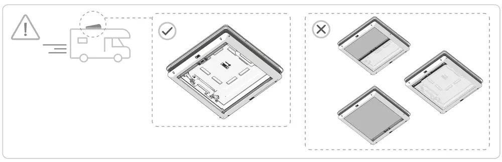 Vent 50 – rysunek techniczny (katalog Fiamma, s. 260)