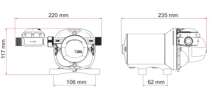 Aqua 8F – rysunek techniczny (katalog Fiamma, s. 270)