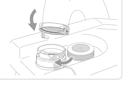 Kit Sanitary Flex / Quick Connection W – rysunek techniczny (katalog Fiamma, s. 276)