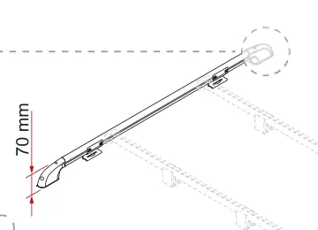 Roof Rail – rysunek techniczny (katalog Fiamma, s. 282)