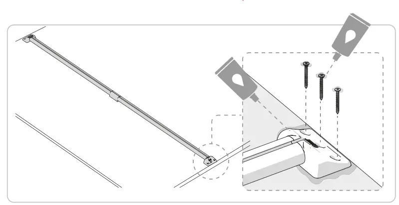 Fixing-bar Pro L – rysunek techniczny (katalog Fiamma, s. 283)