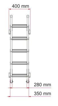 Deluxe 5D – rysunek techniczny (katalog Fiamma, s. 288)