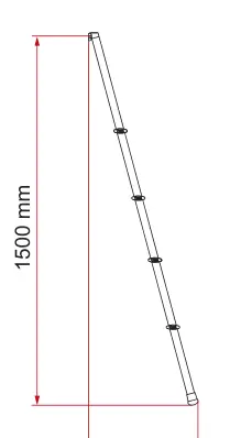Deluxe 4B / Deluxe 5B – rysunek techniczny (katalog Fiamma, s. 292)