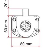 Ultra-Box – rysunek techniczny (katalog Fiamma, s. 293)