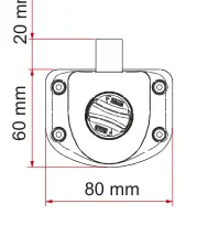 Ultra-Box – rysunek techniczny (katalog Fiamma, s. 293)