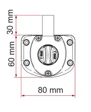 Boksy dachowe (s. 293) – rysunek techniczny (katalog Fiamma, s. 293)
