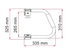 Security – rysunek techniczny (katalog Fiamma, s. 297)