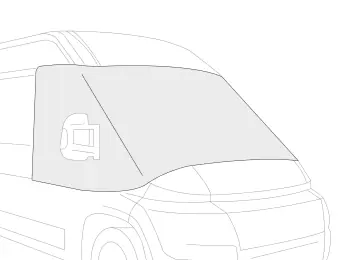 Thermoglas / Coverglas / Thermo Wall – rysunek techniczny (katalog Fiamma, s. 303)