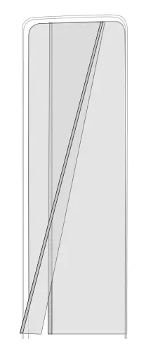 Moskito Net / Moskito Net Pro – rysunek techniczny (katalog Fiamma, s. 304)