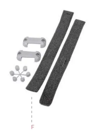 Table Legs – rysunek techniczny (katalog Fiamma, s. 305)